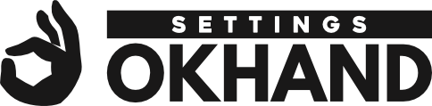 OKHAND Settings Logo